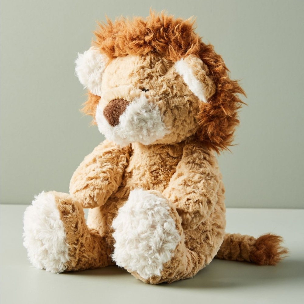 Anthropologie Loki the lion stuffed animal rare